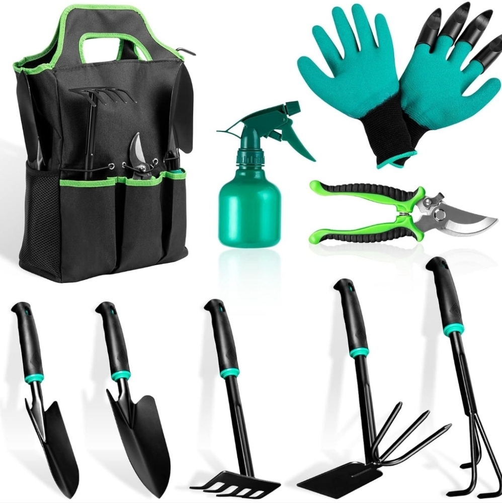 Torelli 9 piece Ergonomic Gardening Tool Set